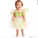 Disney Costumes | Disney Store Tinker Bell Fairy Baby Girls Costume Size 6-12 Months | Color: Green/Pink | Size: 6-12 Months