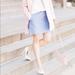 J. Crew Skirts | J By J. Crew Denim Blue Scallop Hem Mini Skirt Style L1133 | Color: Blue | Size: 8