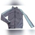 Adidas Jackets & Coats | Adidas Designed 2 Move Track Jacket Size Small | Color: Gray/Green | Size: S