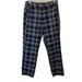 American Eagle Outfitters Pants & Jumpsuits | American Eagle High Rise Skinny Trouser Plaid Pants | Color: Blue | Size: 6