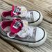 Converse Shoes | Converse Chuck Taylor Double Tongue Grey/Pink Girl's Sneakers-Size Infant 5 | Color: Gray/Pink | Size: Infant Size 5
