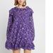 Free People Dresses | Free People Purple These Dreams Mini Dress | Color: Purple | Size: Xs