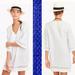 J. Crew Swim | J.Crew Blue Linen Eyelet Tunic Swim Dress Coverup Size Xs | Color: Blue | Size: Xs