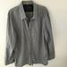 American Eagle Outfitters Shirts | American Eagle Outfitters Premium Vintage Fit Black & Gray Button Shirt Xxl | Color: Black/Gray | Size: Xxl