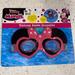 Disney Swim | Disney Junior Minnie Mouse Delux Swim Goggles For Ages 3+ | Color: Black/Pink | Size: 3+ Years Old