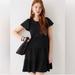 J. Crew Dresses | J. Crew Tiered Cotton Dress | Color: Black | Size: L