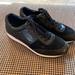 Coach Shoes | Coach Raylen Black & Leather Suede Sneakers | Color: Black/White | Size: 8