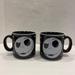 Disney Kitchen | Disney The Nightmare Before Christmas Jack Set Of 2 Coffee Mugs Cups 20 Oz. Nwt | Color: Black | Size: Os