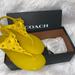 Coach Shoes | Like Coach W/Box Canary Yellow Coach Jelly Sandals. Size 9 | Color: Yellow | Size: 9