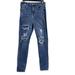 American Eagle Outfitters Jeans | American Eagle Jeans 10 X 28 High Rise Pants Skinny Next Level Stretch Ripped | Color: Blue | Size: 10