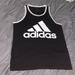 Adidas Tops | Adidas “The Go-To Performance Tee” Tank Top In Black & White | Color: Black/White | Size: S