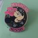 Disney Jewelry | Disneyland Hong Kong Minnie Mouse Pin | Color: Pink/Silver | Size: Os