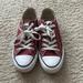 Converse Shoes | Converse Chuck Taylor All Star Lo Sneaker - Burgundy | Color: White | Size: 7