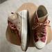 Converse Shoes | Converse Chuck 70 High Color Block Overlay | Color: Cream/Pink | Size: 7.5