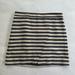 J. Crew Skirts | J Crew Stripped Skirt | Size 4 | Color: Cream/Gray | Size: 4
