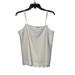 J. Crew Tops | J. Crew Tank Top Size 8 Cream Womens Lined Polyester | Color: Cream | Size: 8