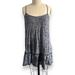 American Eagle Outfitters Dresses | American Eagle Spaghetti Strap Floral Babydoll Dress | Color: Black/Blue | Size: S