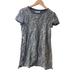 Anthropologie Dresses | Anthropologie Lace Overlay Shirt Sleeve Dress Gray Size Small | Color: Gray | Size: S