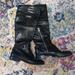 Coach Shoes | Black Leather Coach Women’s Boots | Color: Black | Size: 5