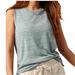 Athleta Tops | Athleta Breezy Stripes Tank Top | Color: Green/White | Size: Xs