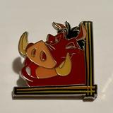 Disney Jewelry | Disney Pin Disney Parks - The Lion King - Pin Trading Starter Set - Pumba Brooch | Color: Black/Brown | Size: Os