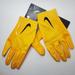 Nike Accessories | Men's Nike Vapor Knit Football Gloves Yellow Receiver Dx4568-702 Sz 3xl | Color: Black/Yellow | Size: 3xl