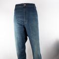 Levi's Jeans | Levi's 502 Taper Stretch 48 (46 X 28) Men's Denim Jeans Dark Wash Zip Fly | Color: Blue | Size: 48