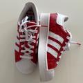 Adidas Shoes | Adidas Superstar Platform Hearts | Color: Red/White | Size: 7