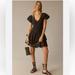 Anthropologie Dresses | Anthropologie Love The Label Ruffled Mini Dress | Color: Black | Size: M