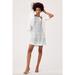 Anthropologie Dresses | Cloth & Stone Anthropologie Tie-Dye Swing Mini Dress In Blue Motif Size S | Color: Blue | Size: S