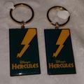 Disney Other | 2 1997 Disney Hercules Movie Promo Keychain Vintage 90s Key Chain Promotional | Color: Gold | Size: 2 Keychain Lot