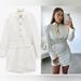 Zara Dresses | Bnwt Zara Shirt Dress Oyster White Sz Sm | Color: White | Size: S