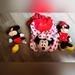 Disney Accessories | Disney Minnie Mouse Backpack With 2plushy Bundle Deal | Color: Red/White | Size: Osbb