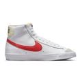 Nike Shoes | Nike Blazer Mid '77 Vintage Mens Casual Shoes White Red Bq6806-122 New Sz 9.5 | Color: Red/White | Size: 9.5