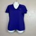 Under Armour Tops | 5 For $30 Under Armor Women Long Sleeve V-Neck Athletic Purple Top Size M | Color: Purple | Size: L