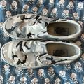 Vans Shoes | Grey Camo Women’s Slip On Vans | Color: Gray/White | Size: 7.5