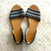 J. Crew Shoes | Jcrew Size 7 Flat Sandals! | Color: Black/White | Size: 7