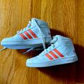 Adidas Shoes | Kids Adidas High Tops Size 1.5 Kids | Color: Pink/White | Size: 1.5bb