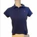 Lilly Pulitzer Tops | Lilly Pulitzer Navy Shrunken Size Small Polo Style Top. | Color: Blue | Size: S