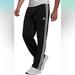 Adidas Pants | Adidas Men's Essentials Warm-Up Open Hem 3-Stripes Tracksuit Pants New With Tags | Color: Black/White | Size: Xxl