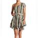 Free People Dresses | Free People Heart Shaped Faces Assymetrical Mini Dress Nwt | Color: Green | Size: S