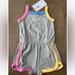 Nike One Pieces | Nike Baby Girl Romper | Color: Gray/Pink | Size: 12mb