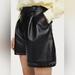 Anthropologie Shorts | Anthropologie Scotch & Soda Faux Leather Shorts | Color: Black | Size: S