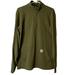 Carhartt Sweaters | Carhartt Relaxed Fit Olive Green Mens Long Sleeve Polo Sweater Sweatshirt Medium | Color: Green/Tan | Size: M