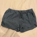 J. Crew Shorts | Drawstring Chambray Jcrew Shorts | Color: Blue | Size: Xs