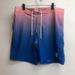 American Eagle Outfitters Swim | Ae American Eagle Mens Ombre Board Shorts Size Large | Color: Blue | Size: L