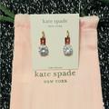 Kate Spade Jewelry | Kate Spade- In A Flash- Huggie Hoop Earrings- Rose-Gold & Clear | Color: Gold | Size: Os