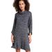 Anthropologie Dresses | Anthropologie Saturday Sunday Womens Julietta Dress Heathered Gray Cowl Neck M | Color: Gray | Size: M