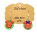 Disney Jewelry | Halloween Mickey And Minnie Mouse Pumpkin Dangle Earrings | Color: Green/Orange | Size: Os