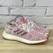 Adidas Shoes | Adidas Pureboost Go Running Shoes Cloud White Shock Red Women’s 8.5 | Color: Red/White | Size: 8.5